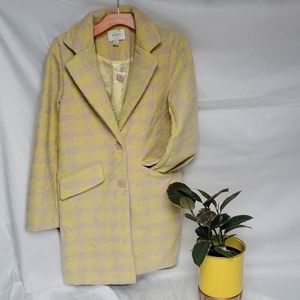 HYFVE Houndstooh Coat Size Small NWOT